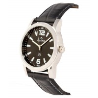 Maxima BK20881LIPS Leather Analog Men's Watch