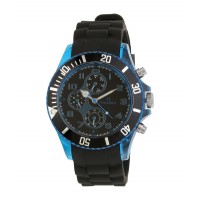 Maxima Black Dial Analog Watch (31280PPGN)